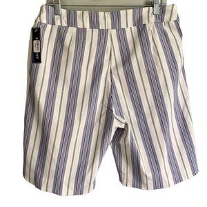 Fit Sight Women's Pull On Elastic Waistband Shorts with Pockets Size 12 NEW NWT